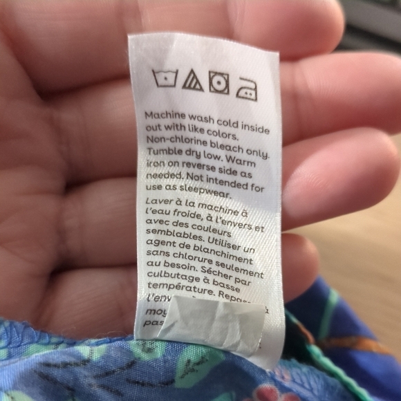 Tea Collection Vibrant Tropical Floral Cotton Culotte Shorts Size 2 - Picture 7 of 8